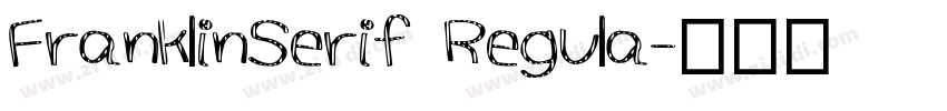 FranklinSerif Regula字体转换